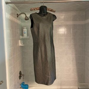 Theory Gray Sleeveless Dress